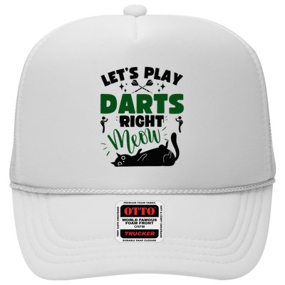 Darts & Cats  Dartboard Funny Dart Player Team Darts Player  Trucker Hat