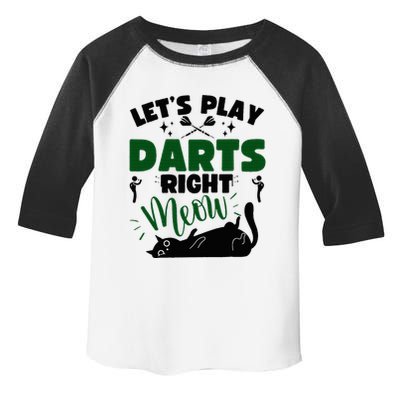 Darts & Cats  Dartboard Funny Dart Player Team Darts Player  Toddler Fine Jersey T-Shirt