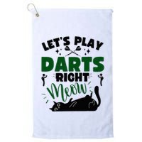 Darts & Cats  Dartboard Funny Dart Player Team Darts Player  Golf Towel