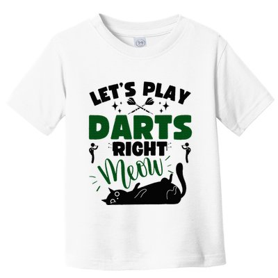 Darts & Cats  Dartboard Funny Dart Player Team Darts Player  Toddler T-Shirt