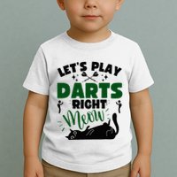 Darts & Cats  Dartboard Funny Dart Player Team Darts Player  Toddler T-Shirt