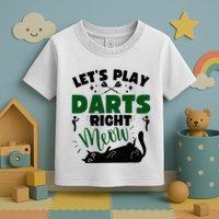 Darts & Cats  Dartboard Funny Dart Player Team Darts Player  Toddler T-Shirt