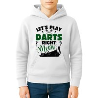 Darts & Cats  Dartboard Funny Dart Player Team Darts Player  Kids Hoodie