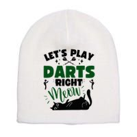 Darts & Cats  Dartboard Funny Dart Player Team Darts Player  Short Acrylic Beanie