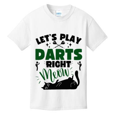 Darts & Cats  Dartboard Funny Dart Player Team Darts Player  Kids T-Shirt