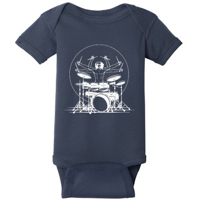 Drummer Cushion Baby Bodysuit