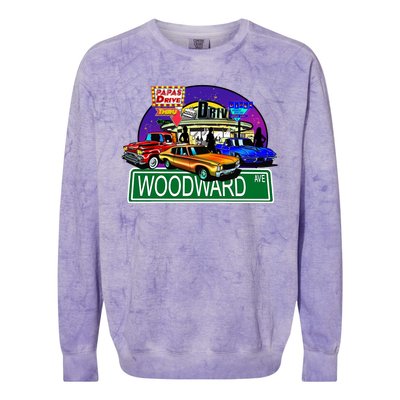 Diner Cruise Colorblast Crewneck Sweatshirt