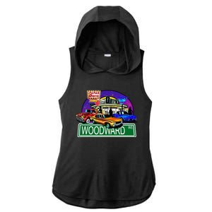 Diner Cruise Ladies PosiCharge Tri-Blend Wicking Draft Hoodie Tank