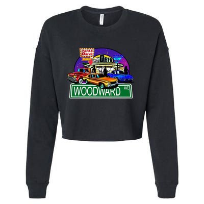 Diner Cruise Cropped Pullover Crew