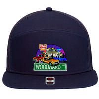 Diner Cruise 7 Panel Mesh Trucker Snapback Hat