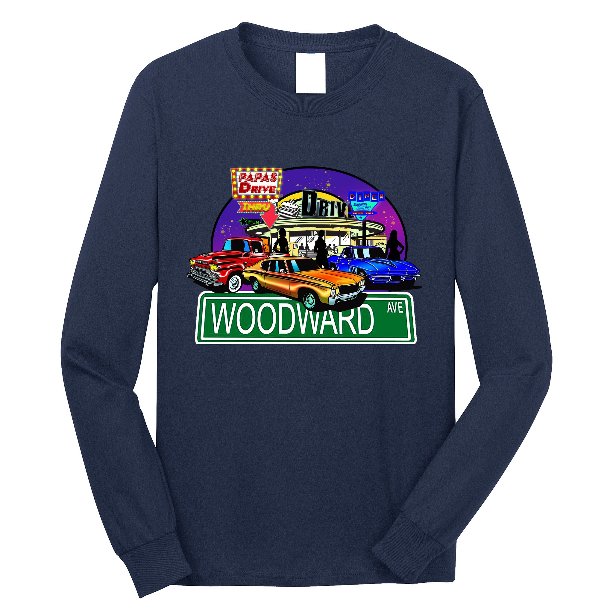 Diner Cruise Long Sleeve Shirt