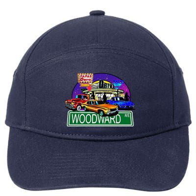 Diner Cruise 7-Panel Snapback Hat