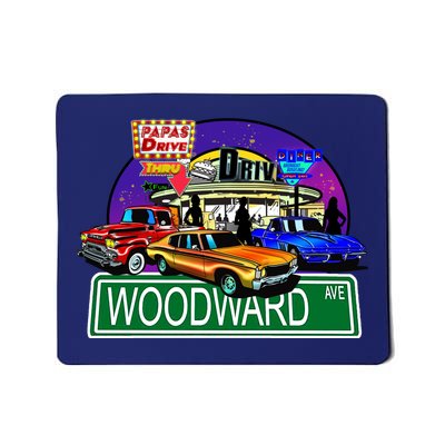 Diner Cruise Mousepad