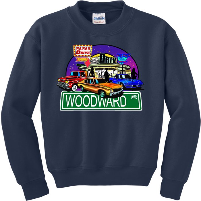 Diner Cruise Kids Sweatshirt