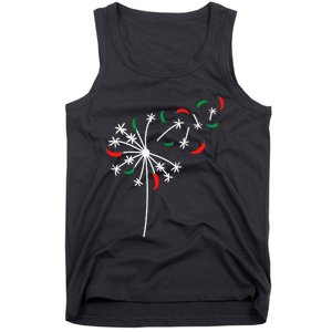 Dandelion Cinco De Mayo Cute Chili Flower Mexican Fiesta Tank Top