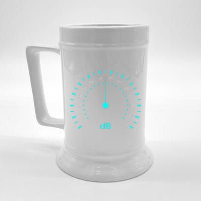 Db Classic Decibel Sound Meter Sound & Music Beer Stein