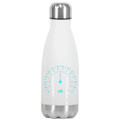 Db Classic Decibel Sound Meter Sound & Music Stainless Steel Insulated Water Bottle