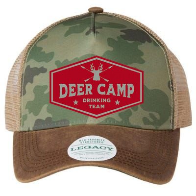 Deer Camp Drinking Team Funny Hunting Legacy Tie Dye Trucker Hat