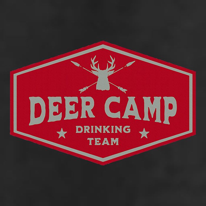Deer Camp Drinking Team Funny Hunting Adult Drive Performance Visor