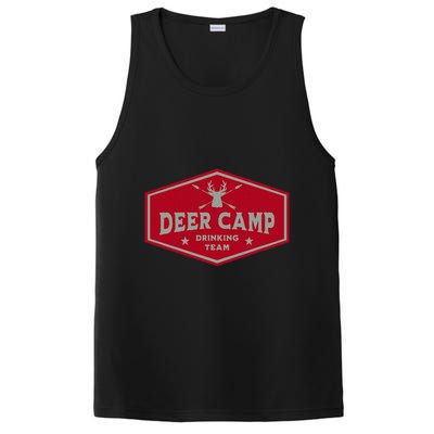 Deer Camp Drinking Team Funny Hunting PosiCharge Competitor Tank