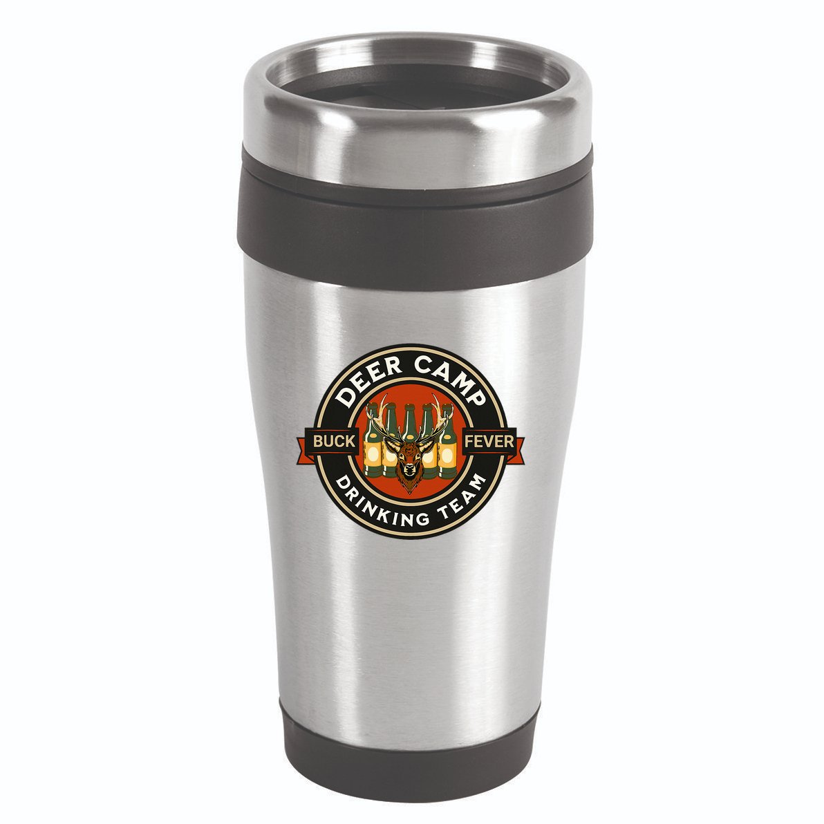 Deer Camp Drinking Team Funny Hunting 16oz Travel Tumbler