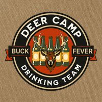 Deer Camp Drinking Team Funny Hunting Cotton Canvas Backpack