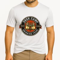 Deer Camp Drinking Team Funny Hunting Cooling Performance Crew T-Shirt