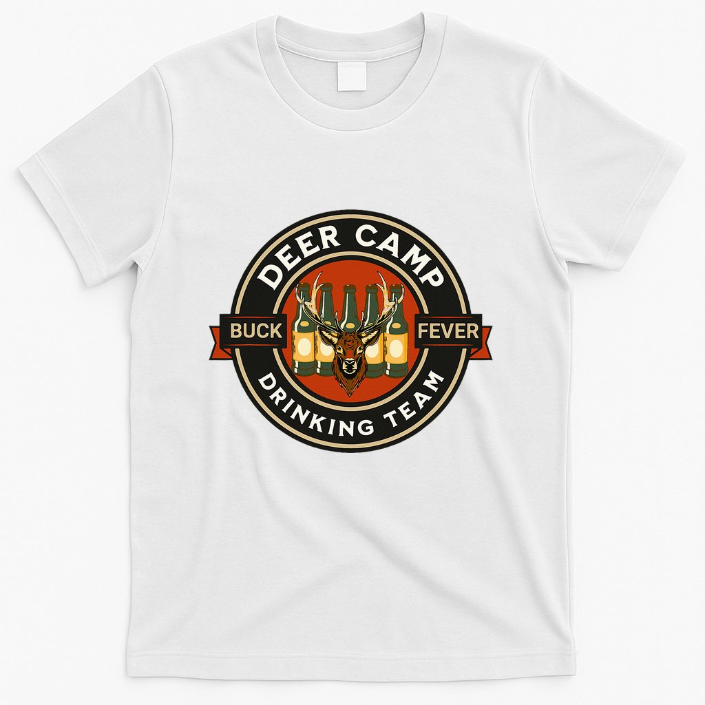 Deer Camp Drinking Team Funny Hunting T-Shirt