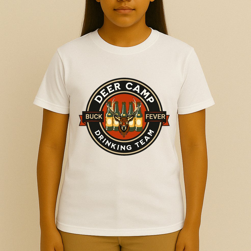 Deer Camp Drinking Team Funny Hunting T-Shirt