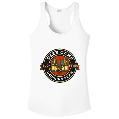 Deer Camp Drinking Team Funny Hunting Ladies PosiCharge Competitor Racerback Tank