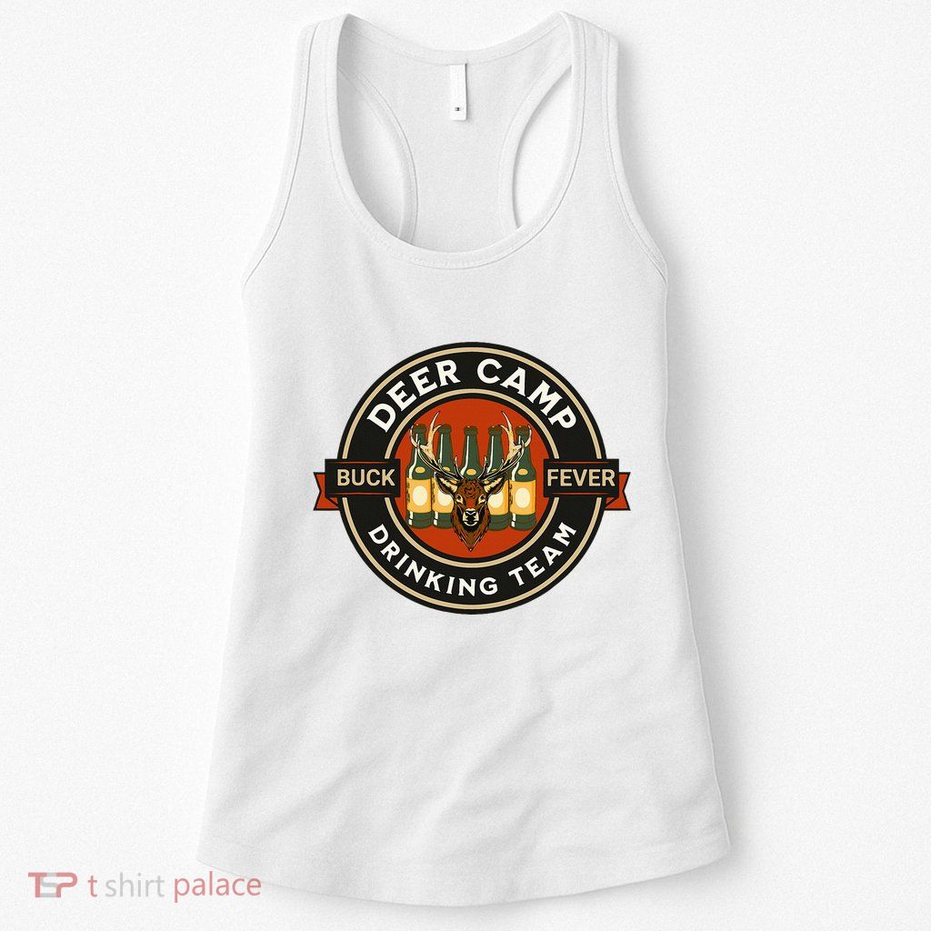 Deer Camp Drinking Team Funny Hunting Womens Tank Top