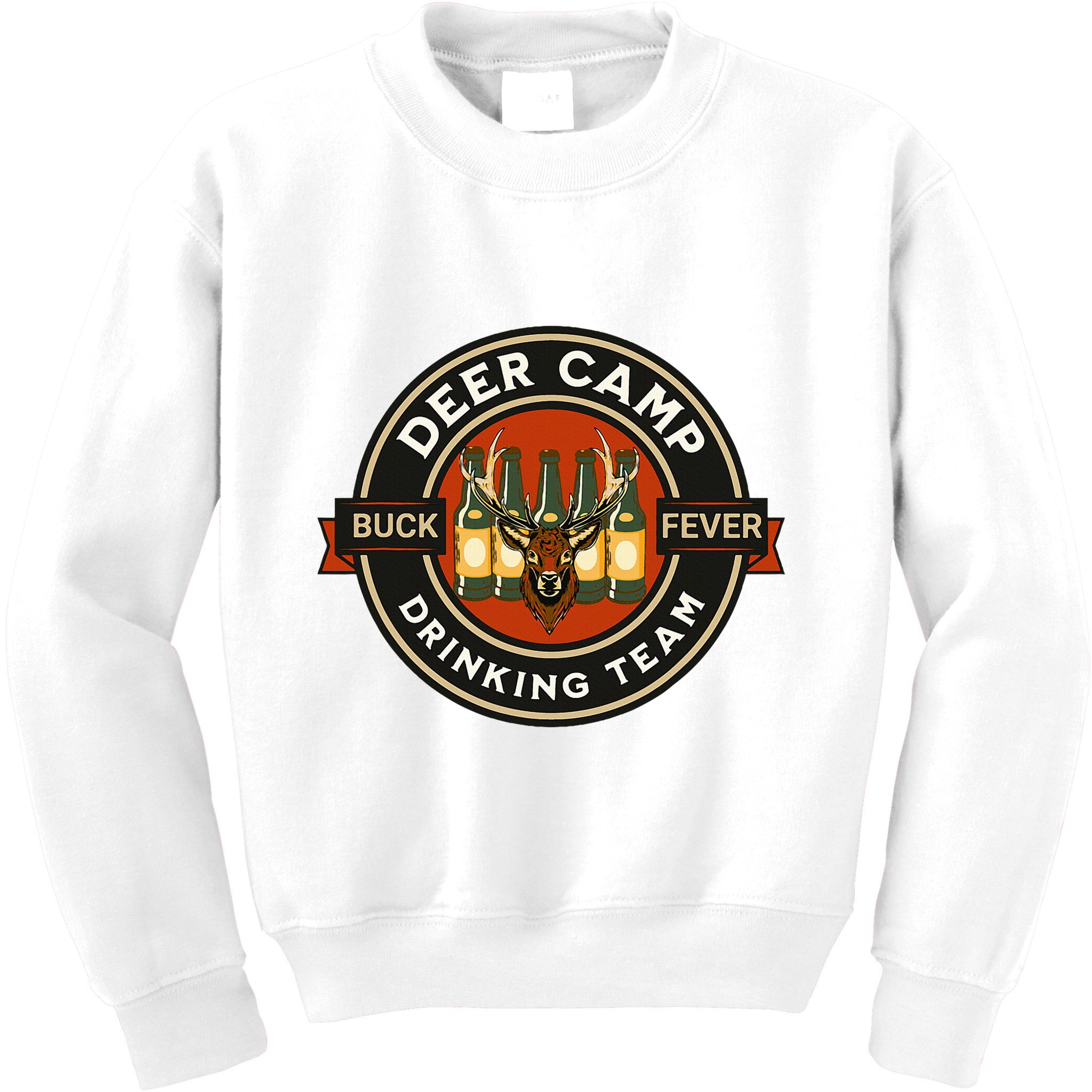 Deer Camp Drinking Team Funny Hunting Kids Sweatshirt