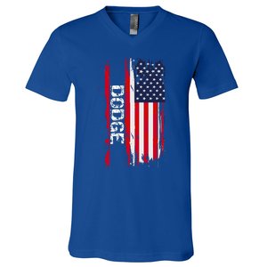 Dodge City  V-Neck T-Shirt