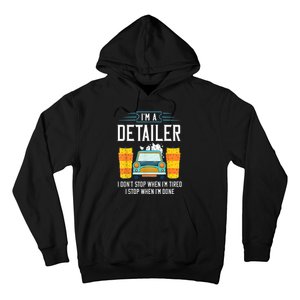 Detailer Car Detailing Car Wash Hoodie