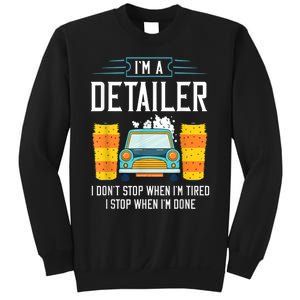 Detailer Car Detailing Car Wash Sweatshirt