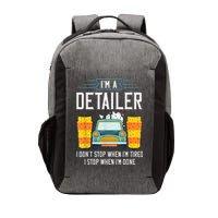 Detailer Car Detailing Car Wash Vector Backpack