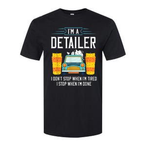 Detailer Car Detailing Car Wash Softstyle CVC T-Shirt