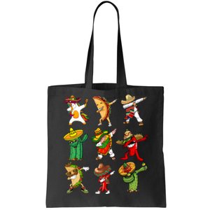 Dabbing Cinco De Mayo Mexican Festival Tote Bag