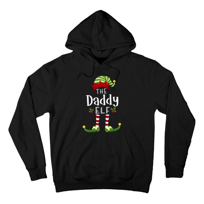 Daddy Christmas Elf Matching Pajama XMas Party Hoodie