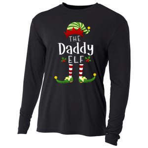 Daddy Christmas Elf Matching Pajama XMas Party Cooling Performance Long Sleeve Crew