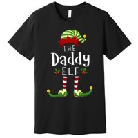 Daddy Christmas Elf Matching Pajama XMas Party Premium T-Shirt