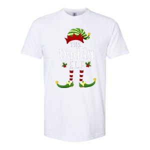 Daddy Christmas Elf Matching Pajama XMas Party Softstyle CVC T-Shirt