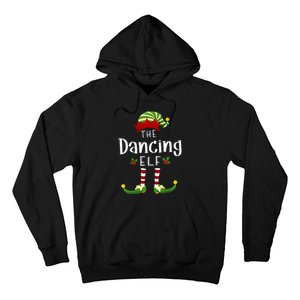 Dancing Christmas Elf Matching Pajama XMas Party Hoodie