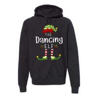 Dancing Christmas Elf Matching Pajama XMas Party Premium Hoodie