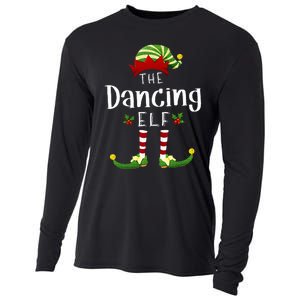 Dancing Christmas Elf Matching Pajama XMas Party Cooling Performance Long Sleeve Crew