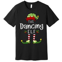 Dancing Christmas Elf Matching Pajama XMas Party Premium T-Shirt