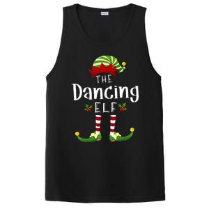 Dancing Christmas Elf Matching Pajama XMas Party PosiCharge Competitor Tank