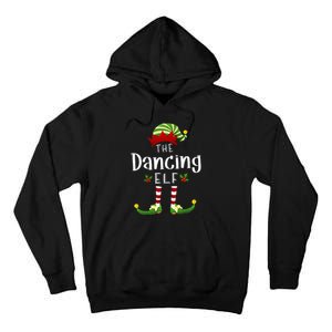 Dancing Christmas Elf Matching Pajama XMas Party Tall Hoodie