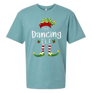 Dancing Christmas Elf Matching Pajama XMas Party Sueded Cloud Jersey T-Shirt