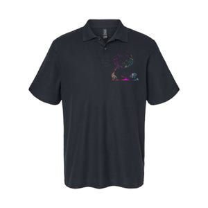 Dj Cat Edm Techno House Music Funny Cat Lover Softstyle Adult Sport Polo